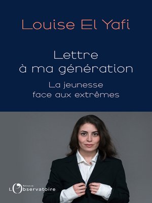 cover image of Lettre à ma génération